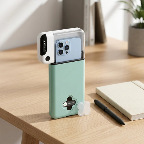 Boîte de verrouillage téléphone Thelockfocus verte avec minuteur